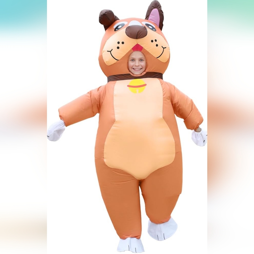 NIb Inflatable dog costume for children